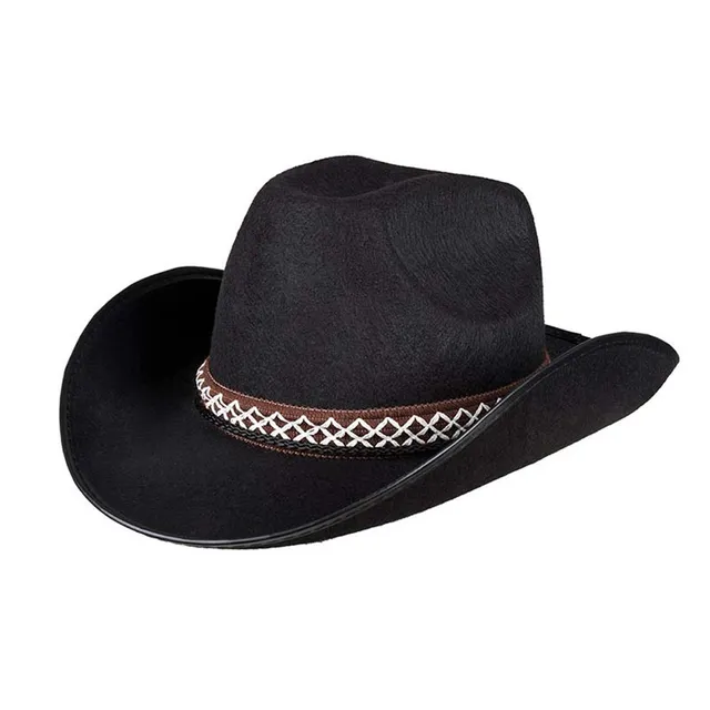 hut-kid-cowboy-junior-schwarz-kost-m-hut-kinder image 1