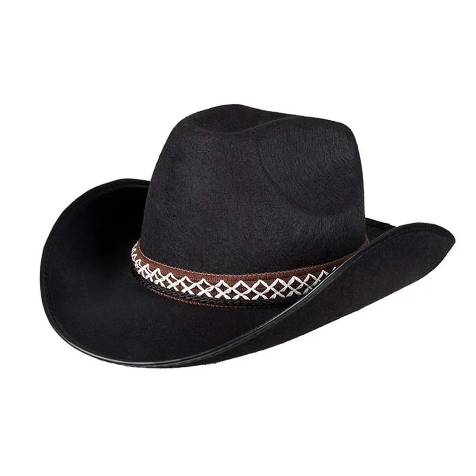 hut-kid-cowboy-junior-schwarz-kost-m-hut-kinder image 1