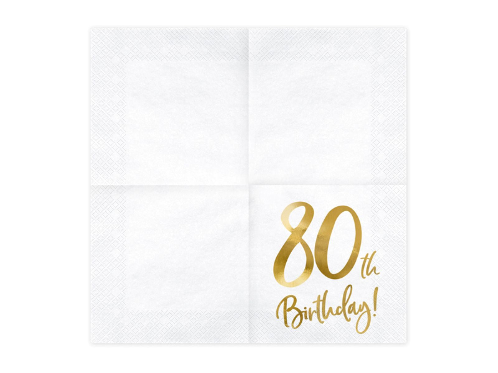 das-kost-mland-birthday-gold-servietten-80-20-stk-33-cm image 3