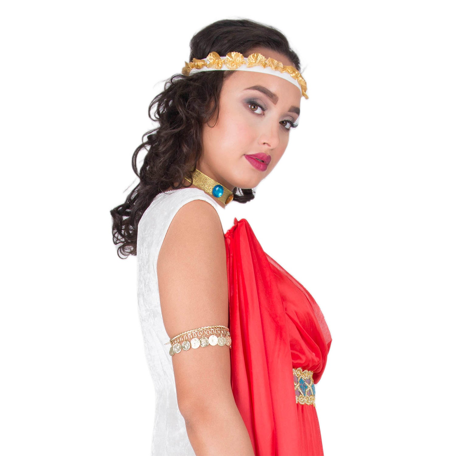 das-kost-mland-livia-adelige-r-merin-kost-m-damen-creme-rot image 4