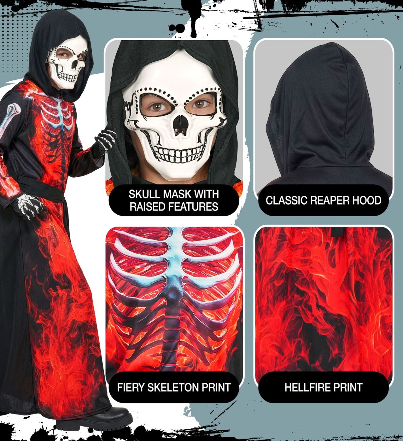 das-kost-mland-brennender-sensenmann-kost-m-kinder-140-3-tlg image 3