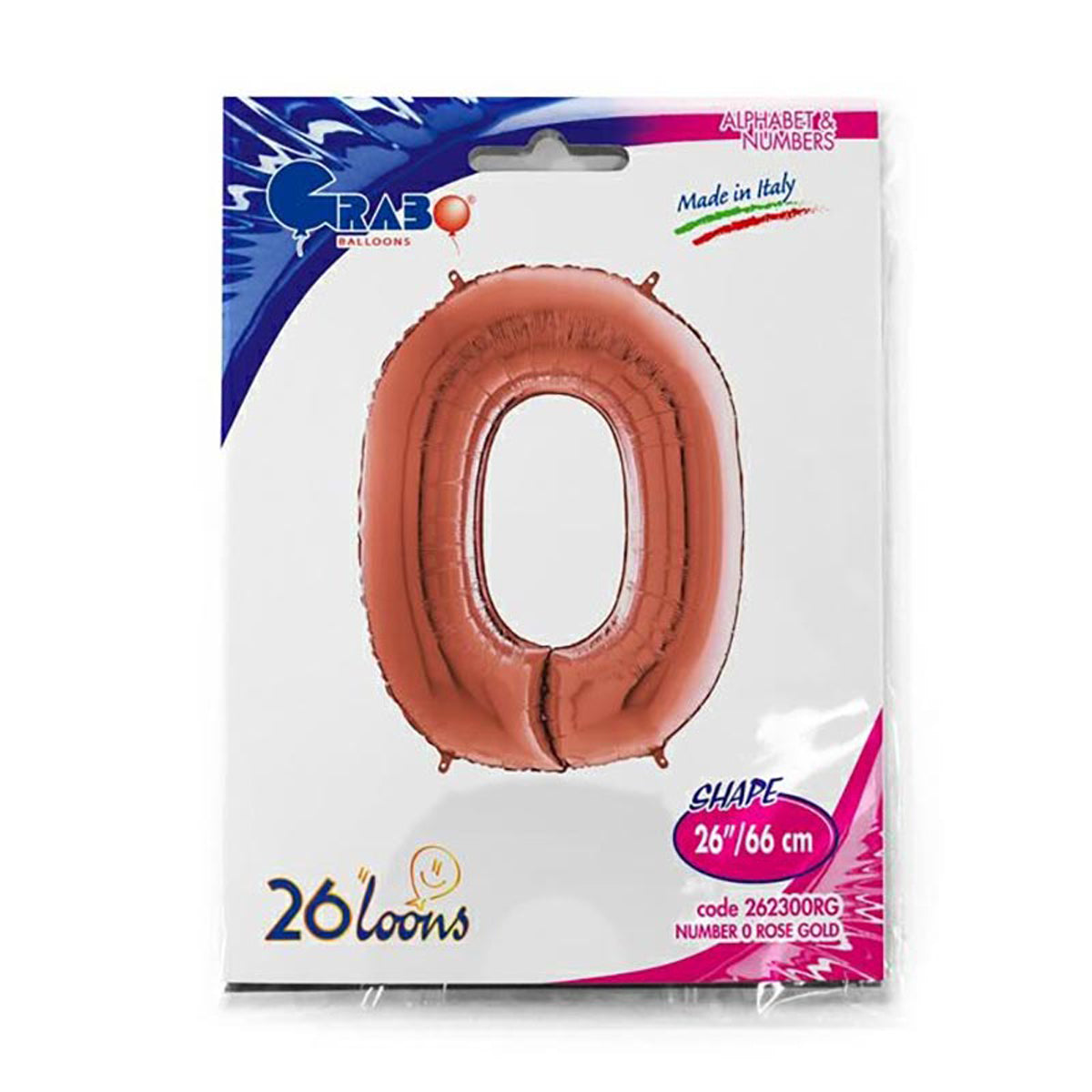 das-kost-mland-dekorationen-folienballon-zahl-0-rosegold-66cm image 2