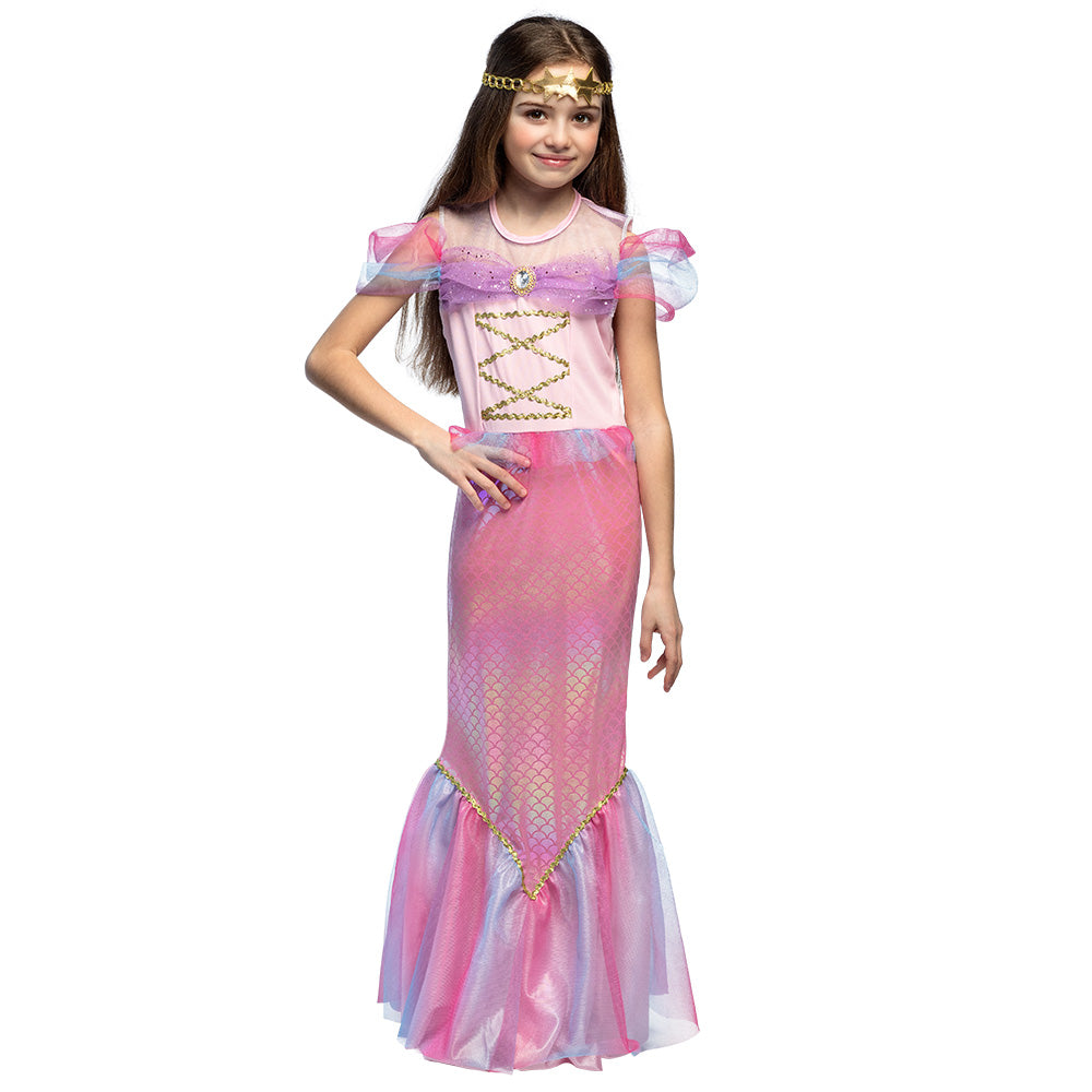 das-kost-mland-m-dchen-meerjungfrau-alana-kost-m-pink-7-9-jahre image 1