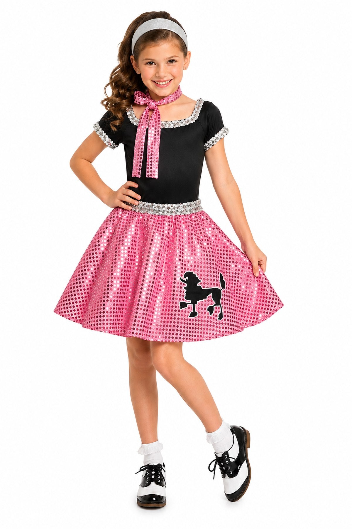 das-kost-mland-sweety-lou-50er-jahre-kost-m-rosa-m-dchen image 1