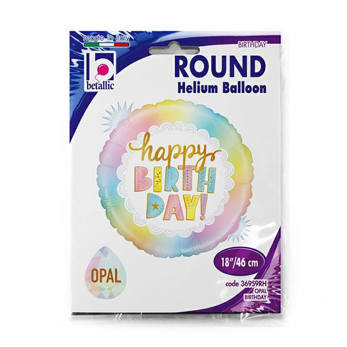 folienballon-happy-birthday-opal-18-zoll-46cm-geburtstag image 2