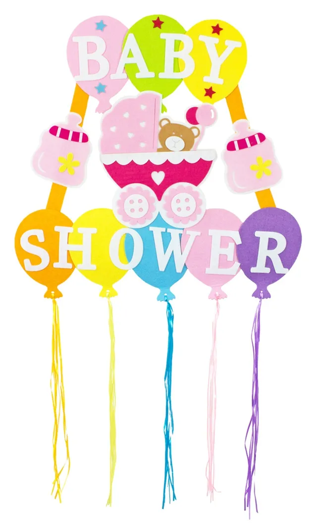 das-kost-mland-baby-shower-wandbild-xl-rosa-110x56-cm image 1