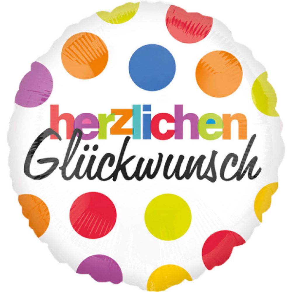 das-kost-mland-dekorationen-folienballon-gl-ckwunsch-45cm-bunt image 1