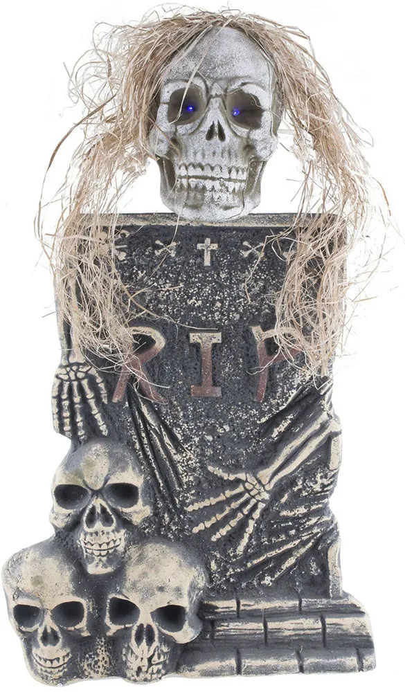 das-kost-mland-halloween-grabstein-led-totenkopf-85x46cm image 1