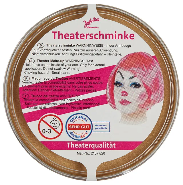 jofrika-theaterschminke-gold-schminke-hohe-deckkraft image 1