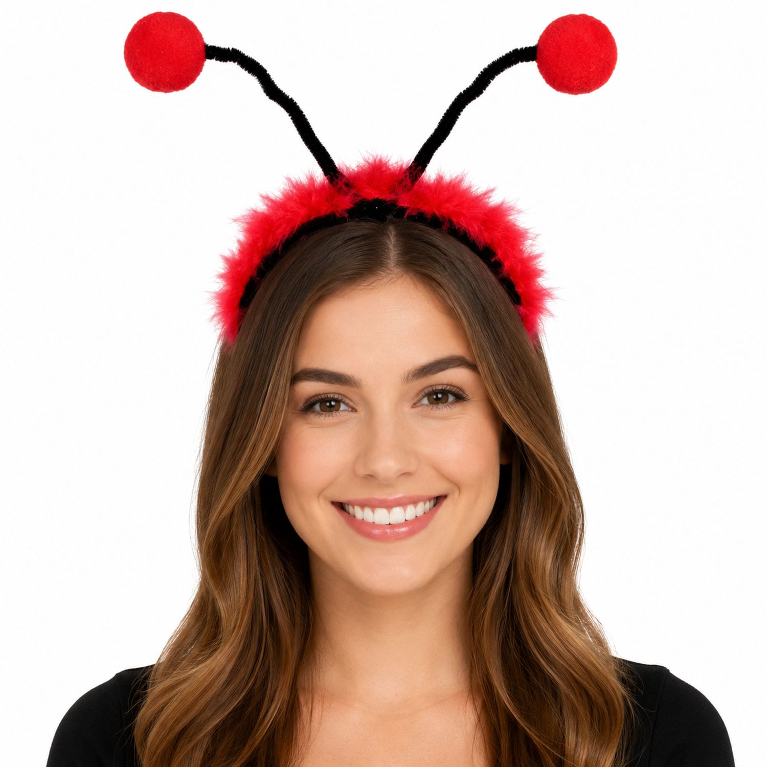 das-kost-mland-accessoires-marienk-fer-haarreif-mit-f-hlern-schwarz-rot image 1