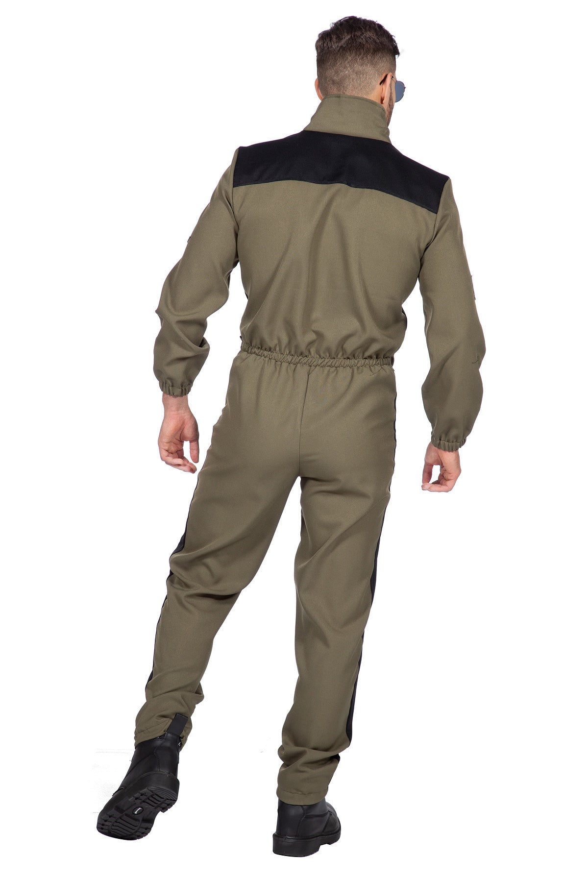 das-kost-mland-herren-top-pilot-kost-m-flieger-overall-olivgr-n image 3