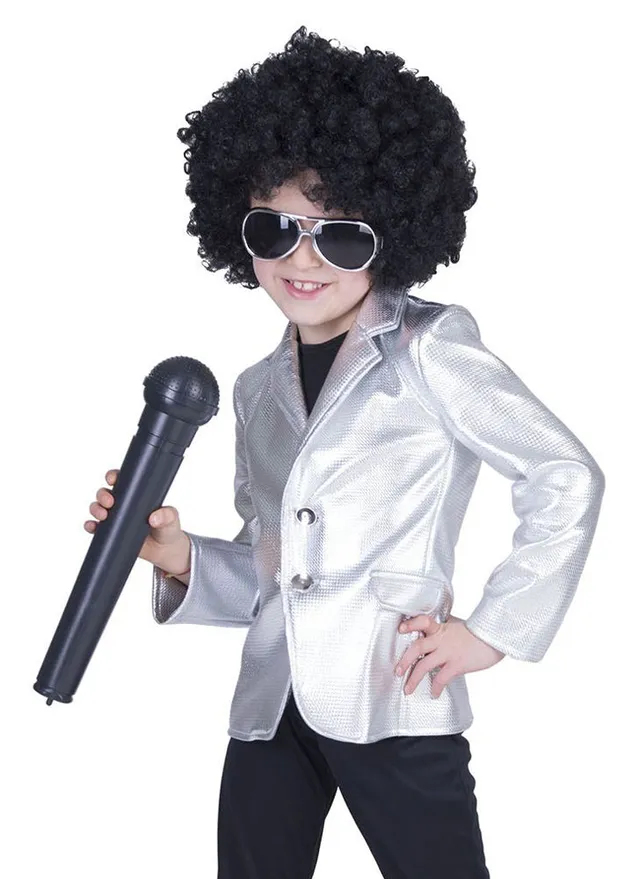 das-kost-mland-disco-fever-metallic-jacke-kinder-silber-140 image 1