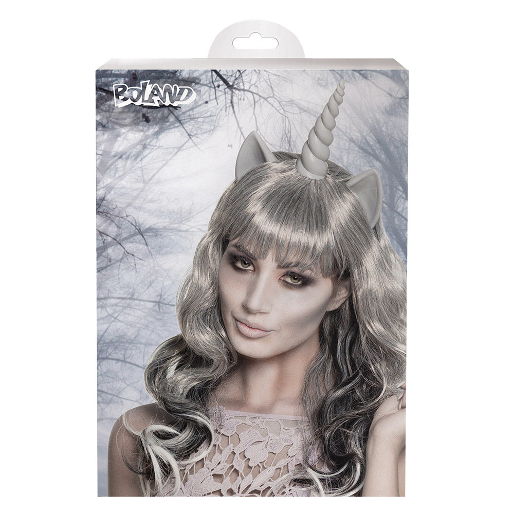 das-kost-mland-ghost-unicorn-per-cke-grau-einhorn-damen image 2