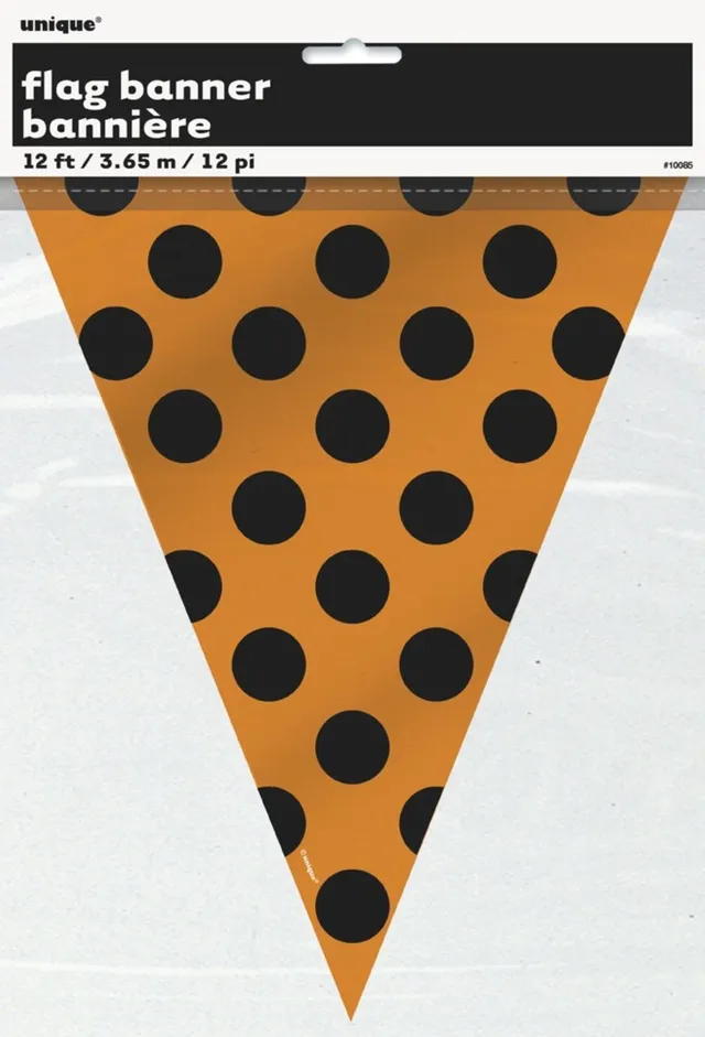 das-kost-mland-dekorationen-wimpelkette-dots-halloween-3-65m image 1