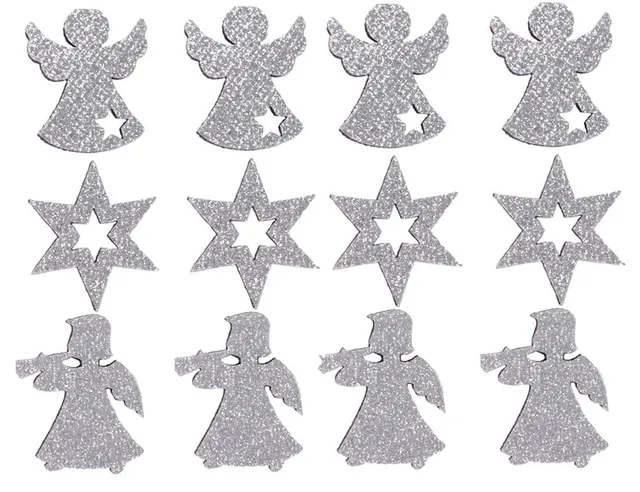 das-kost-mland-dekorationen-filz-streudeko-silber-engel-sterne-4cm image 1