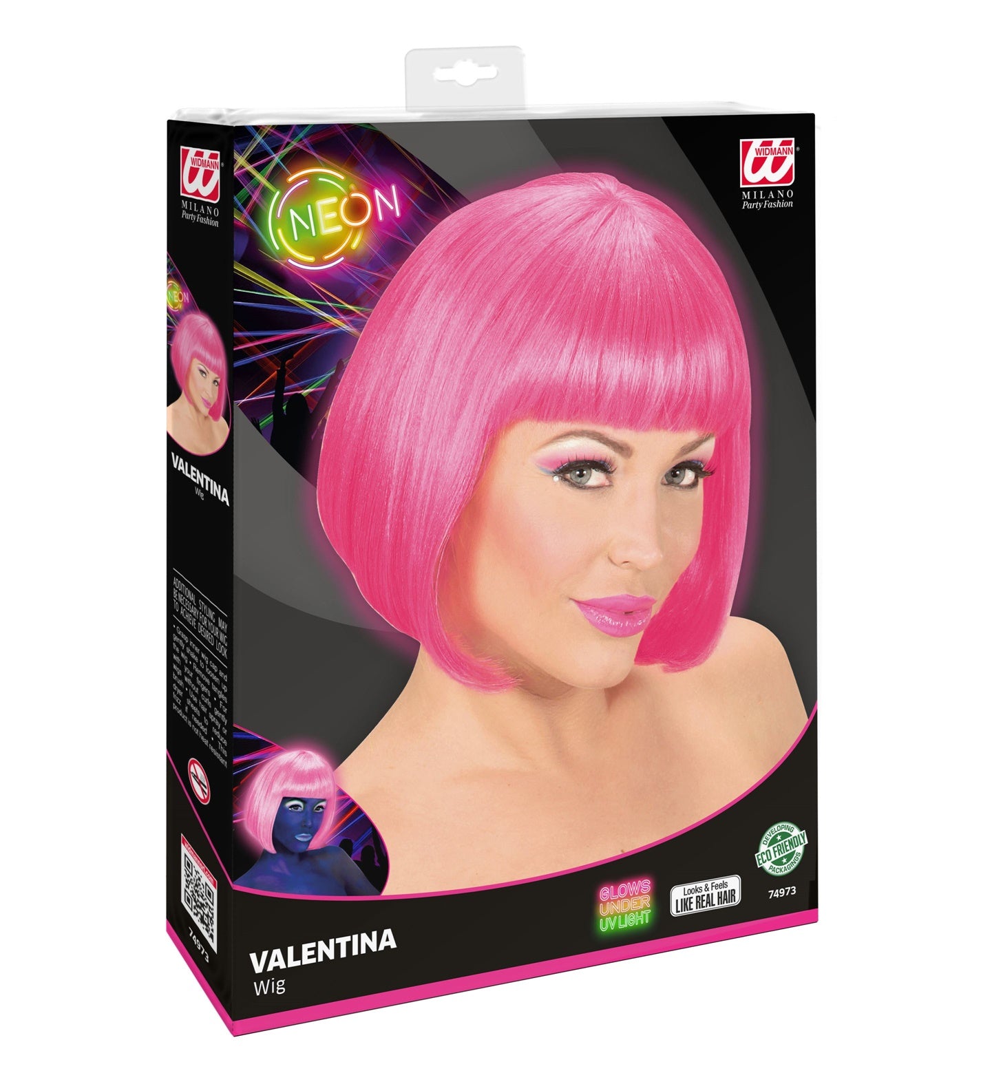 valentina-74973-damen-bob-per-cke-neon-pink-uv image 4