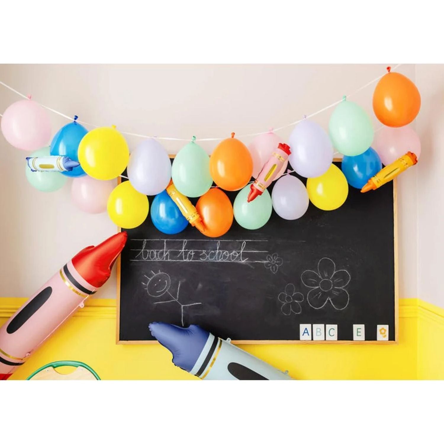 das-kost-mland-folienballon-buntstifte-3er-set-7x30cm-luft image 2