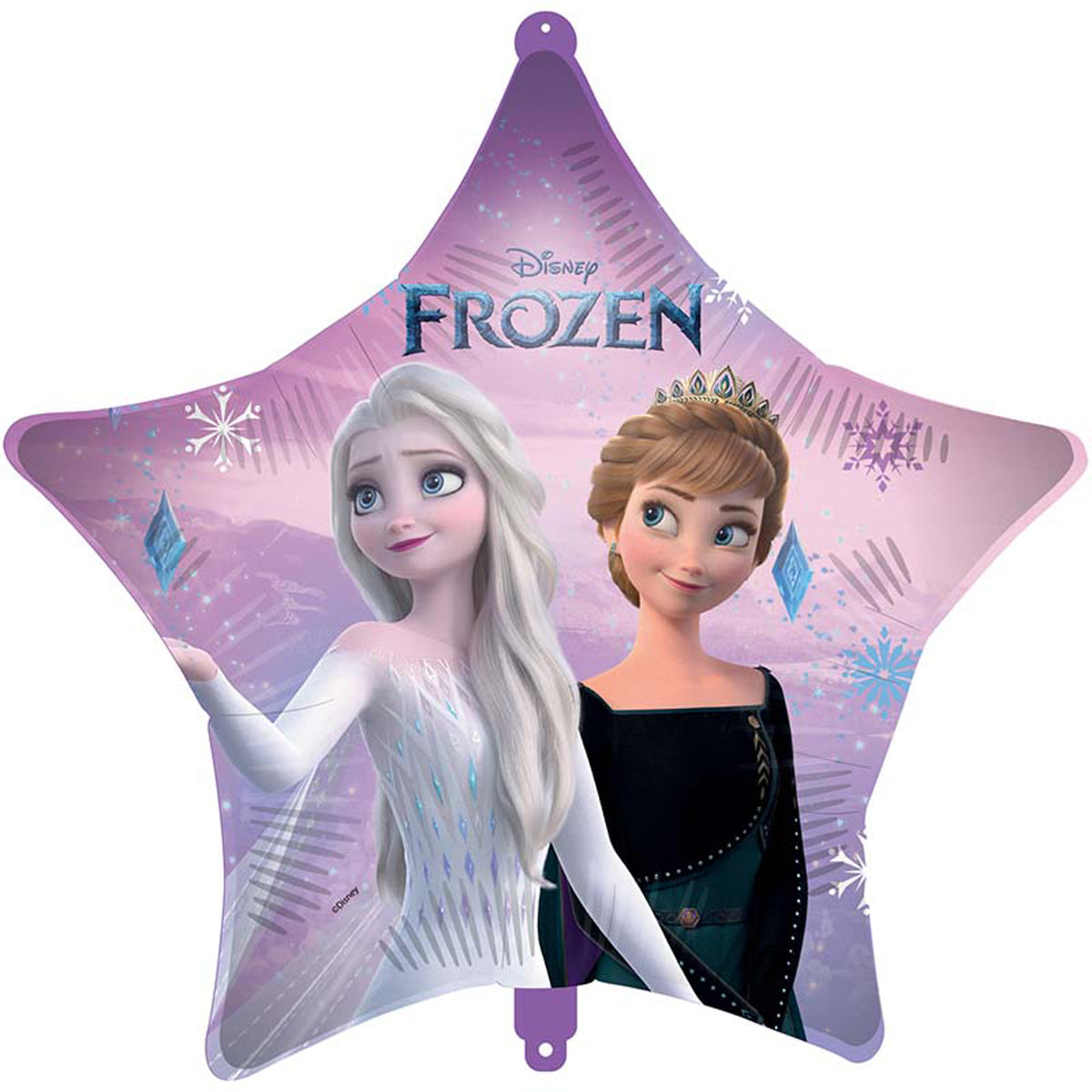 das-kost-mland-frozen-2-stern-folienballon-wind-spirit-46cm image 1