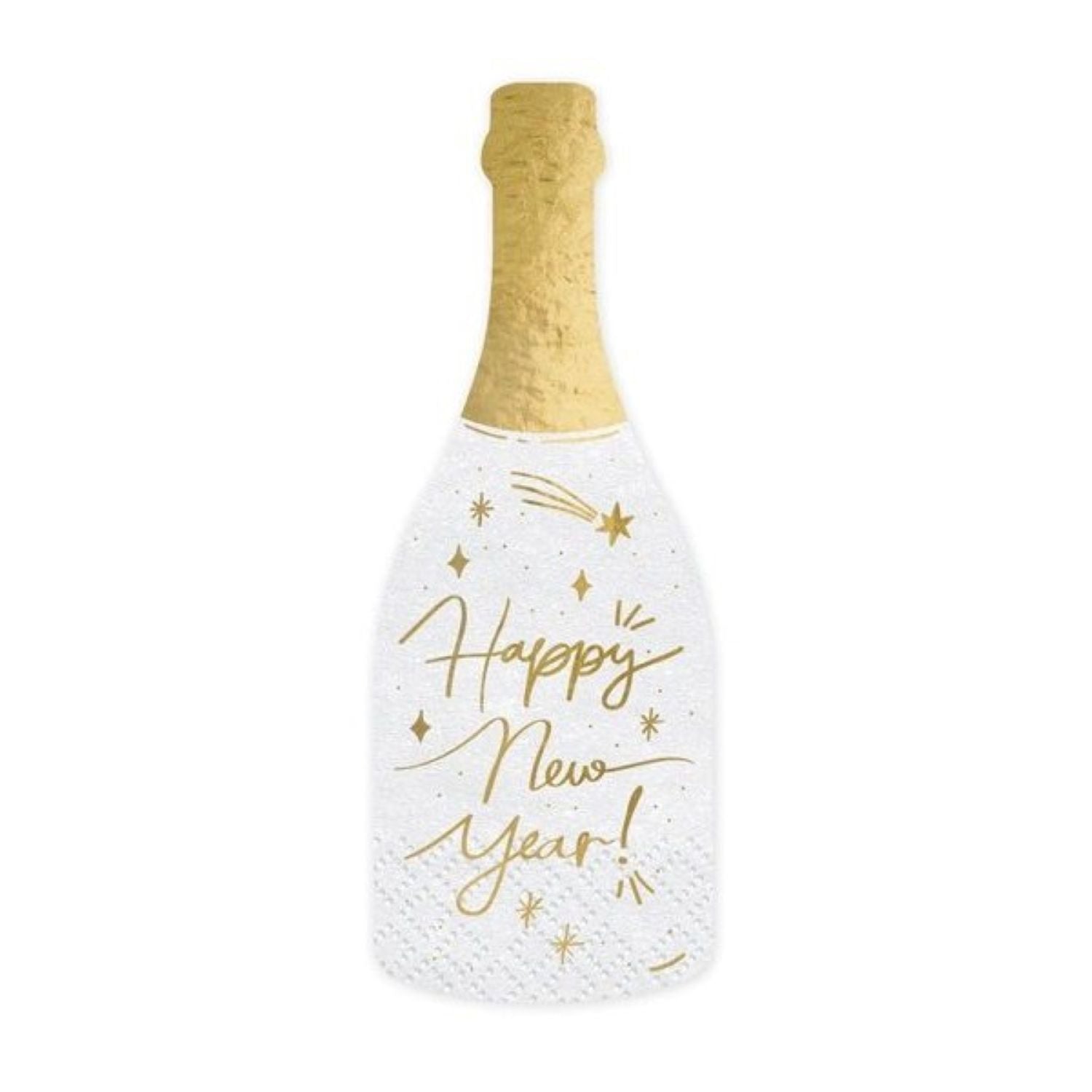 das-kost-mland-dekorationen-servietten-champagner-happy-new-year-20stk image 1