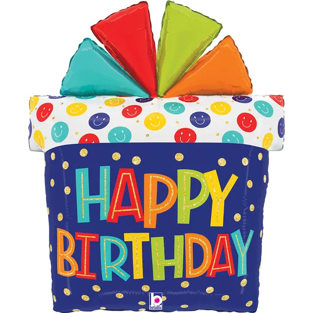 das-kost-mland-shape-folienballon-happy-birthday-geschenk-69cm image 1