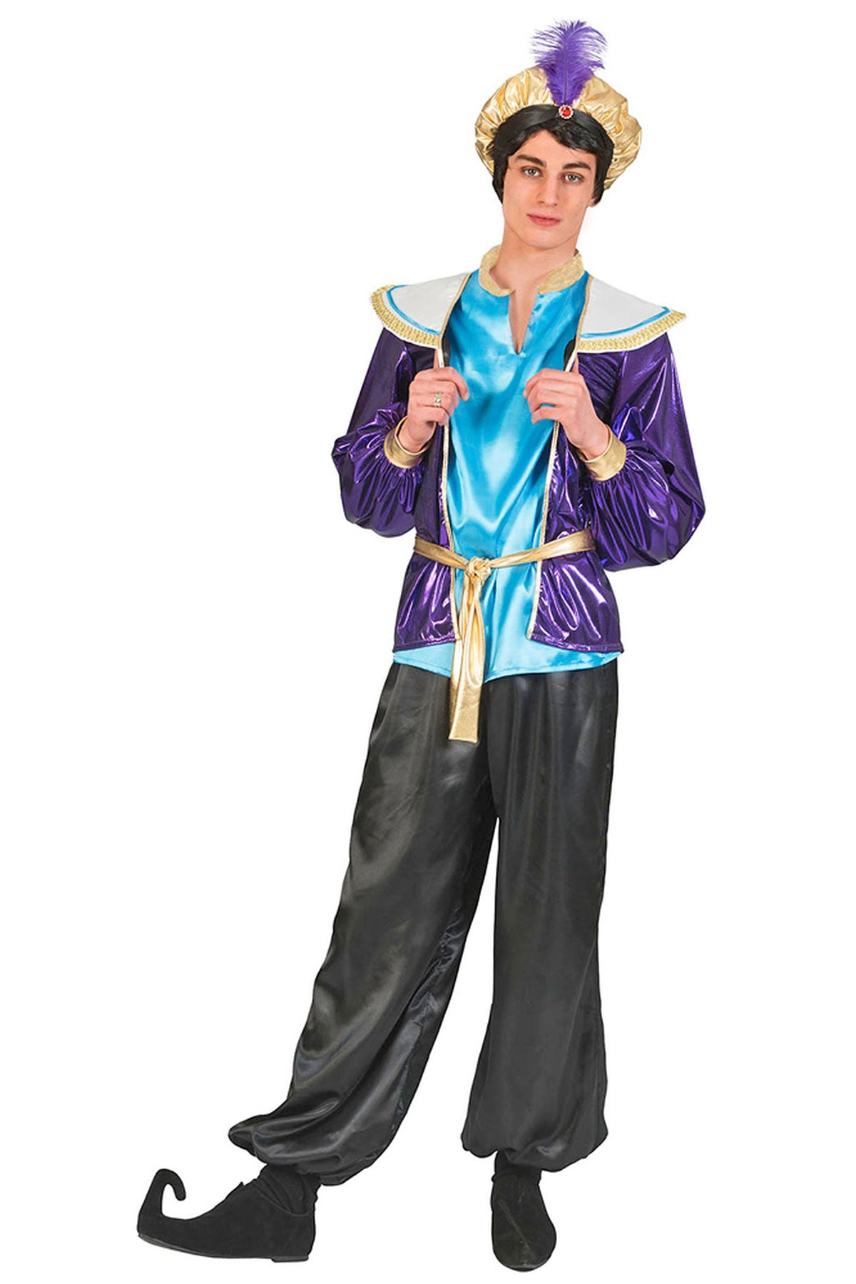 das-kost-mland-herren-orient-prinz-sultan-kost-m-52-54-fasching image 1