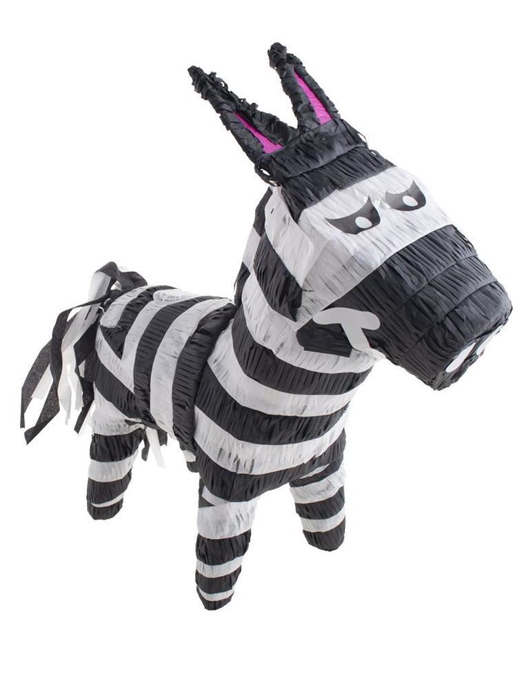 das-kost-mland-zebra-pi-ata-kindergeburtstag-bef-llbar-50-cm image 1