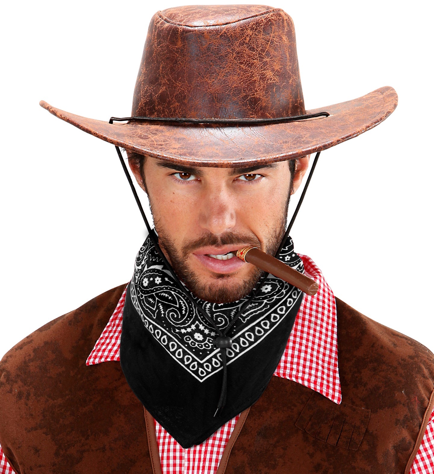 das-kost-mland-bandana-halstuch-cowboy-schwarz-55x55cm image 4