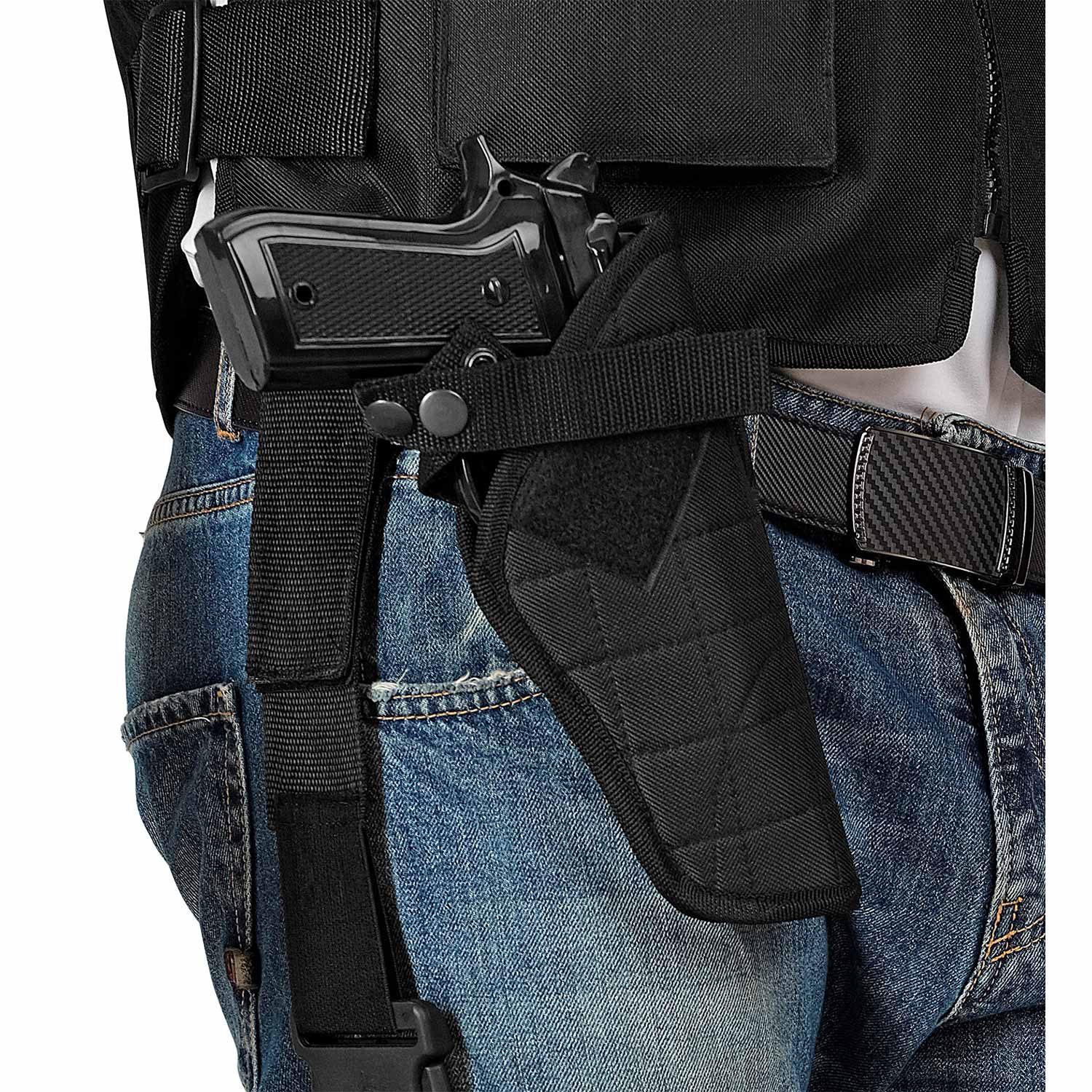 das-kost-mland-taktisches-holster-schwarz-pistole-polizei-fbi-zubeh-r image 4