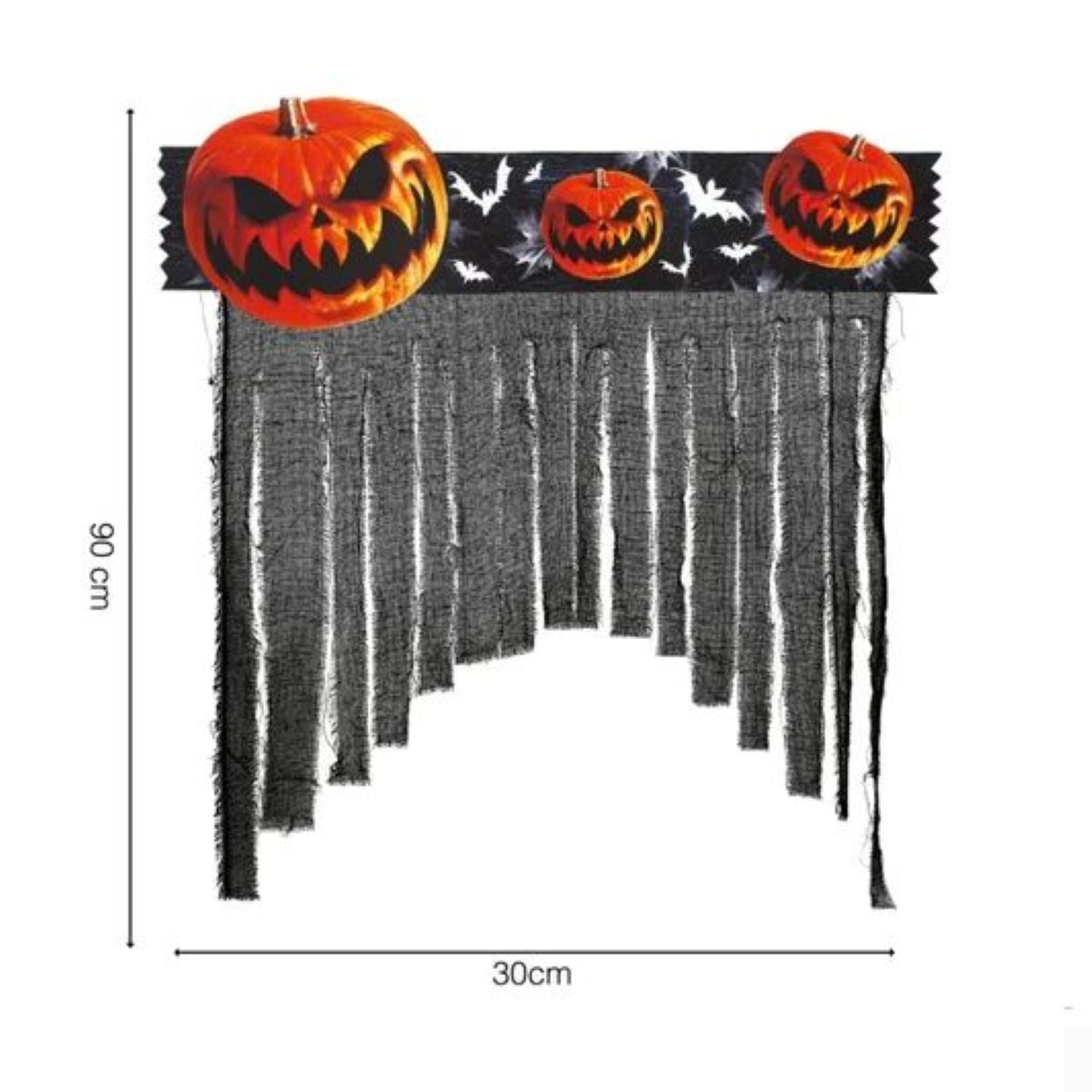 das-kost-mland-k-rbisse-halloween-t-rvorhang-90x30cm image 3