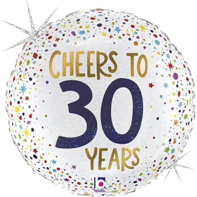 folienballon-cheers-to-30-years-46-cm-geburtstag-deko image 1