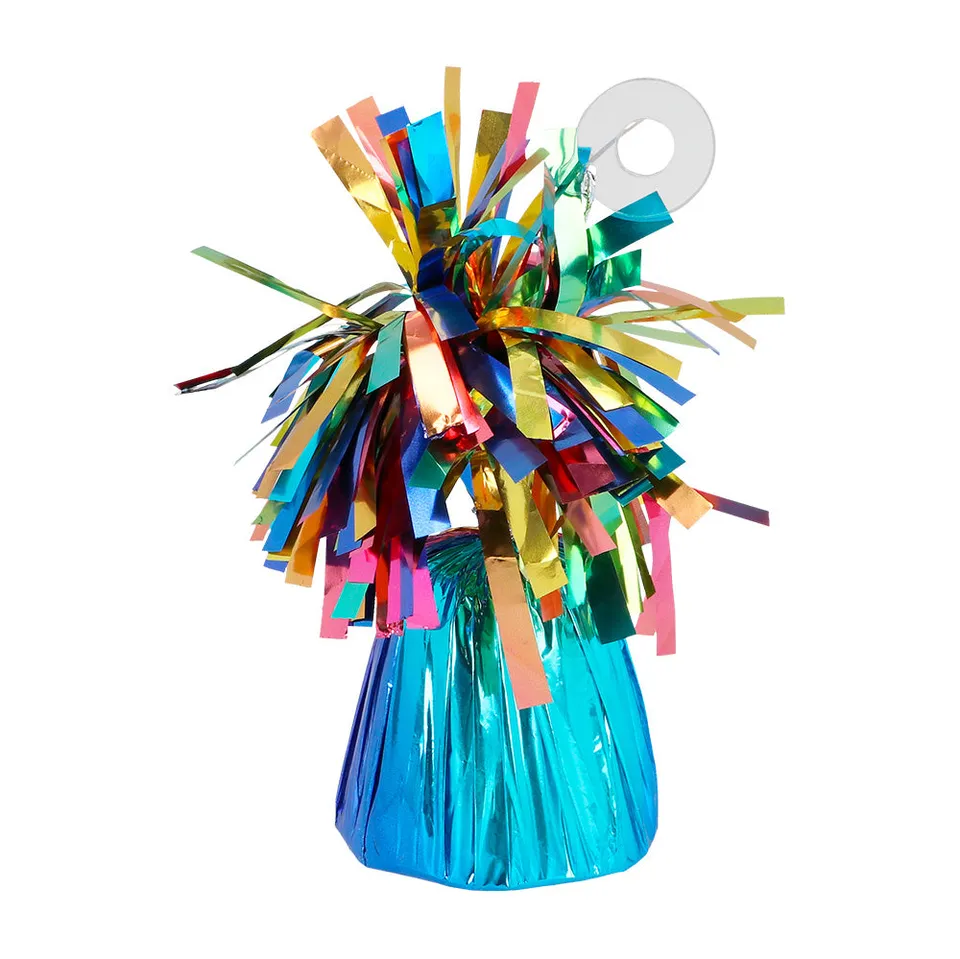 das-kost-mland-ballongewicht-folie-170g-regenbogen-partydeko image 1