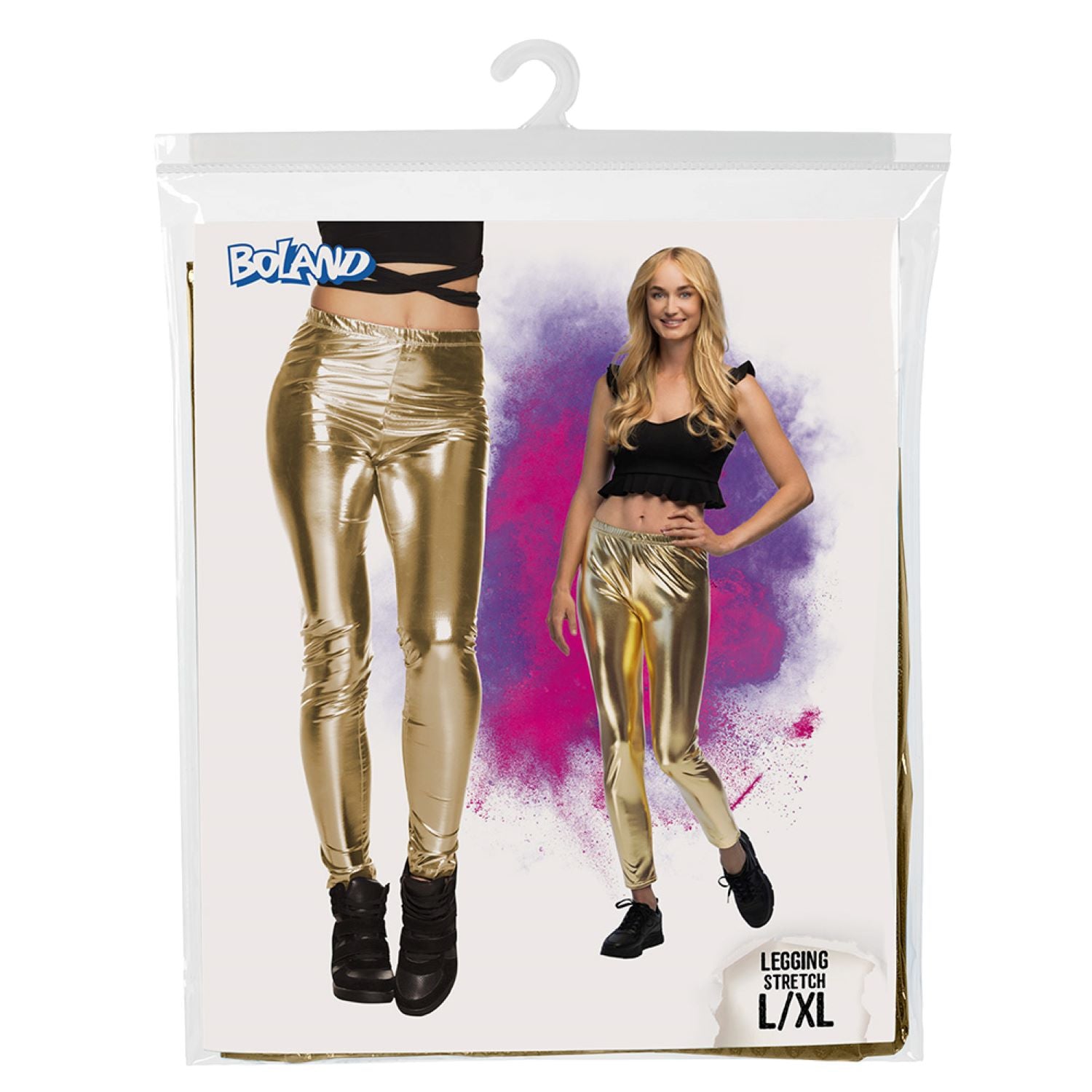 das-kost-mland-damen-metallic-leggings-gold-glanz-gr-m-l-xl image 4