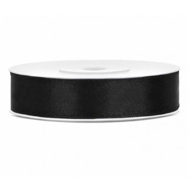 das-kost-mland-satinband-schwarz-12mm-25m-rolle image 1