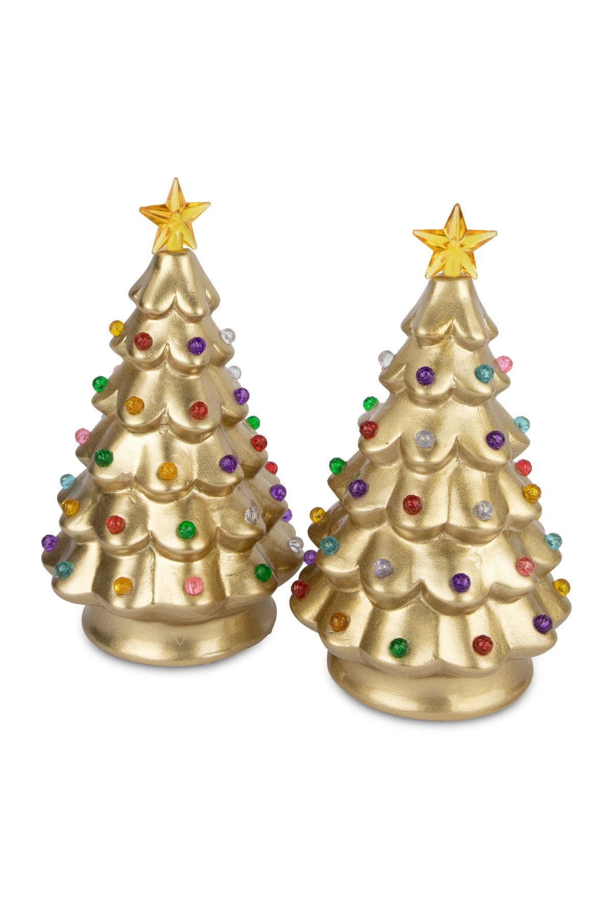 deko-weihnachtsbaum-led-gold-keramik-sternspitze-11-5x18-cm image 2