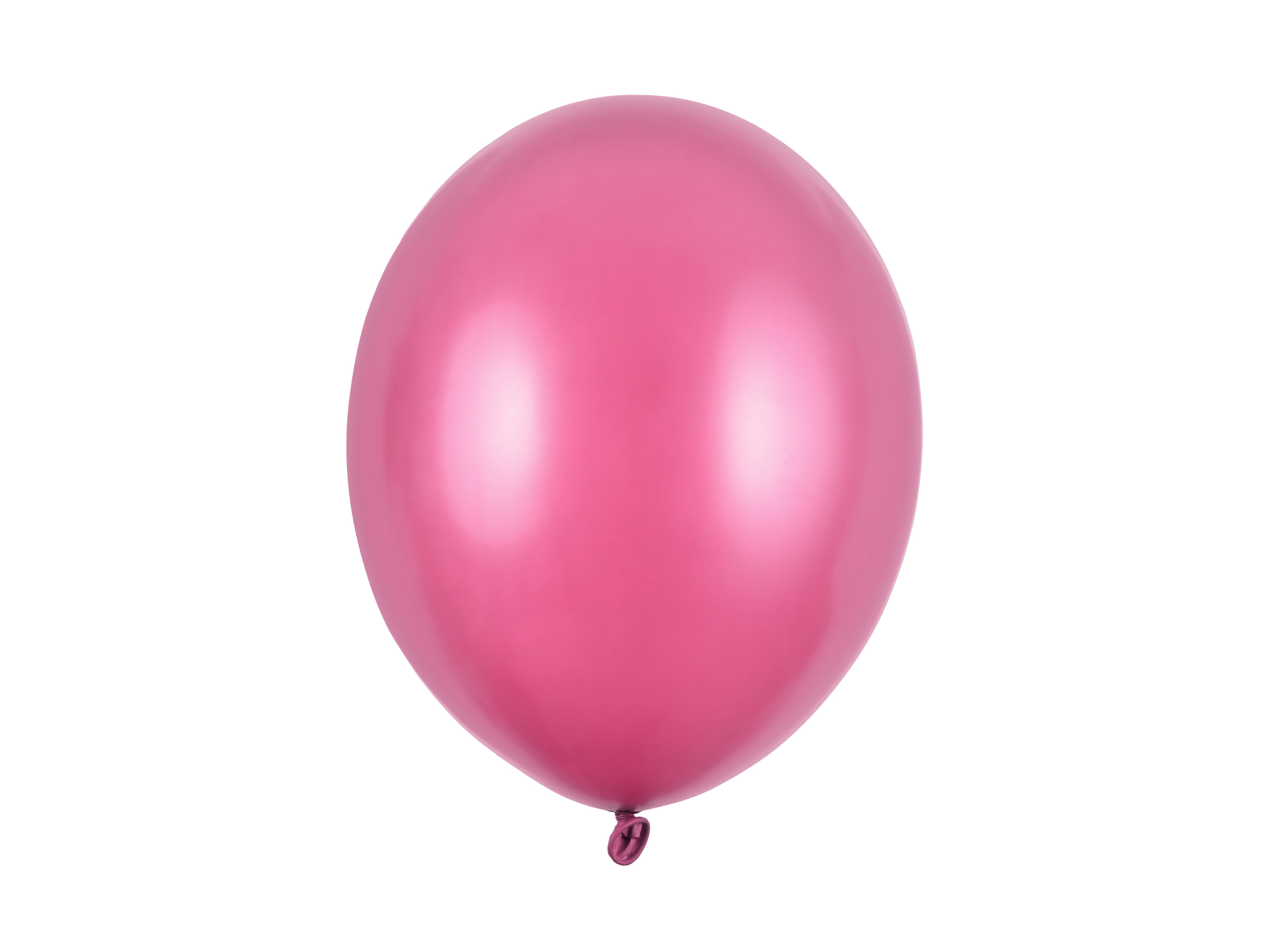 das-kost-mland-dekorationen-luftballon-uni-metallic-30-cm-pink-50-stk image 1