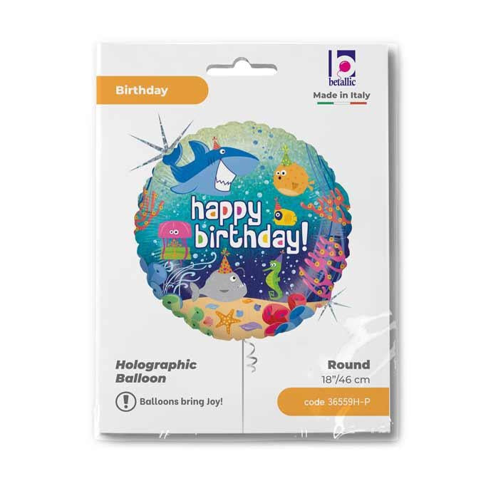 das-kost-mland-birthday-ocean-folienballon-46cm-holo image 3