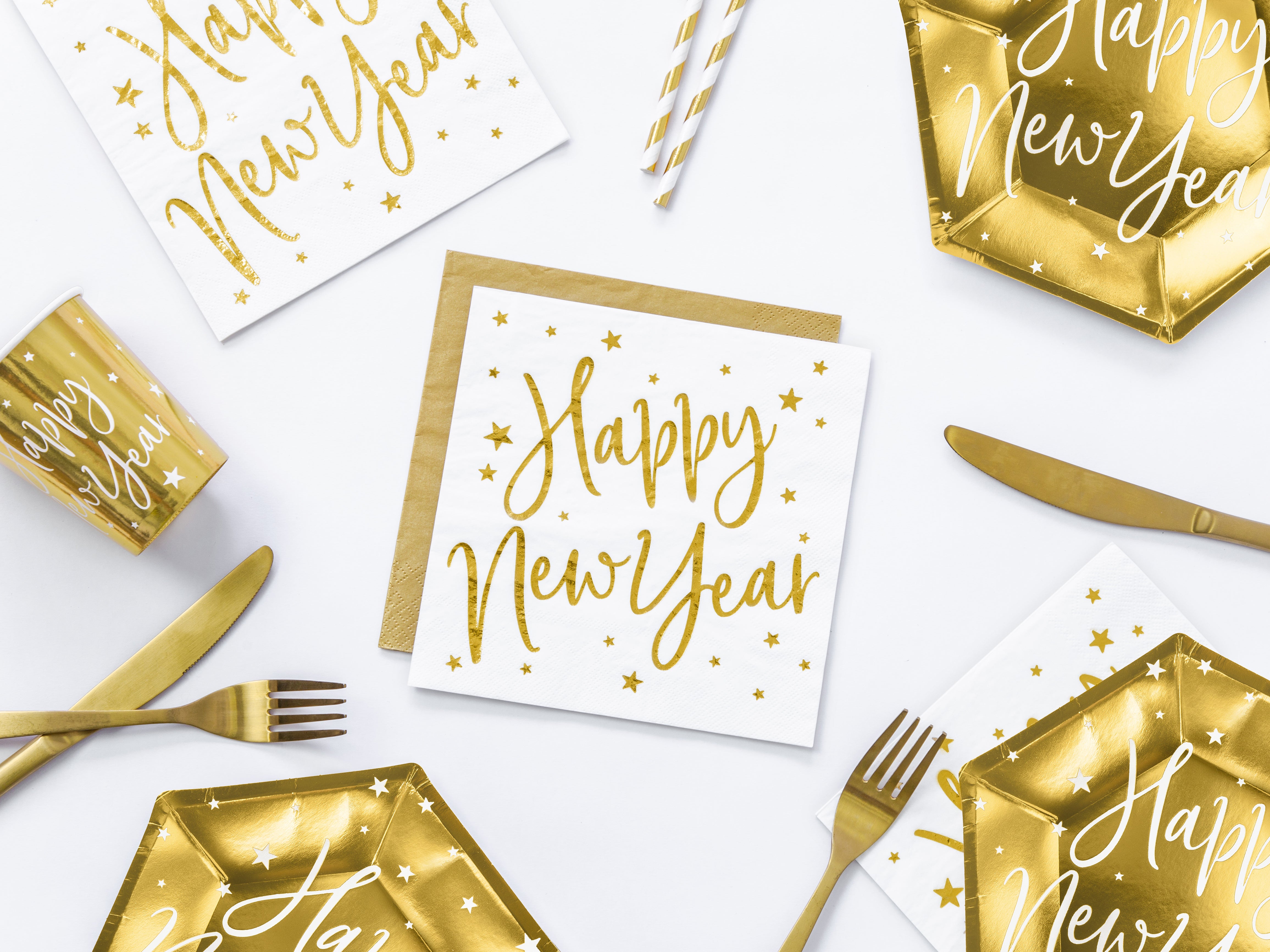 das-kost-mland-servietten-uni-gold-metallic-33x33cm-20-stk image 5