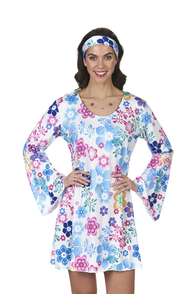 das-kost-mland-damen-hippie-kost-m-lovely-kleid-bunt-gr-36-38 image 1
