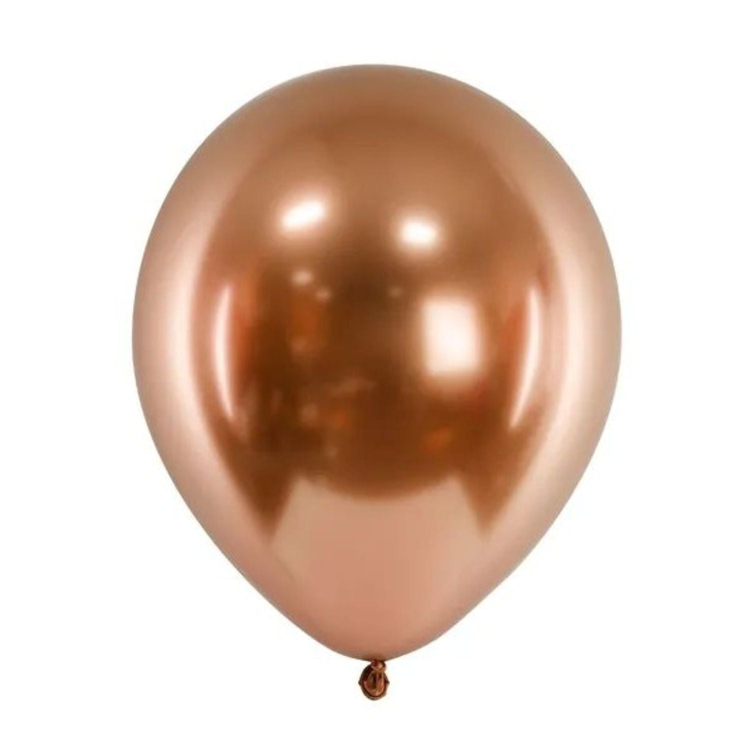 das-kost-mland-uni-glossy-luftballon-30-cm-kupfer-50-stk image 1