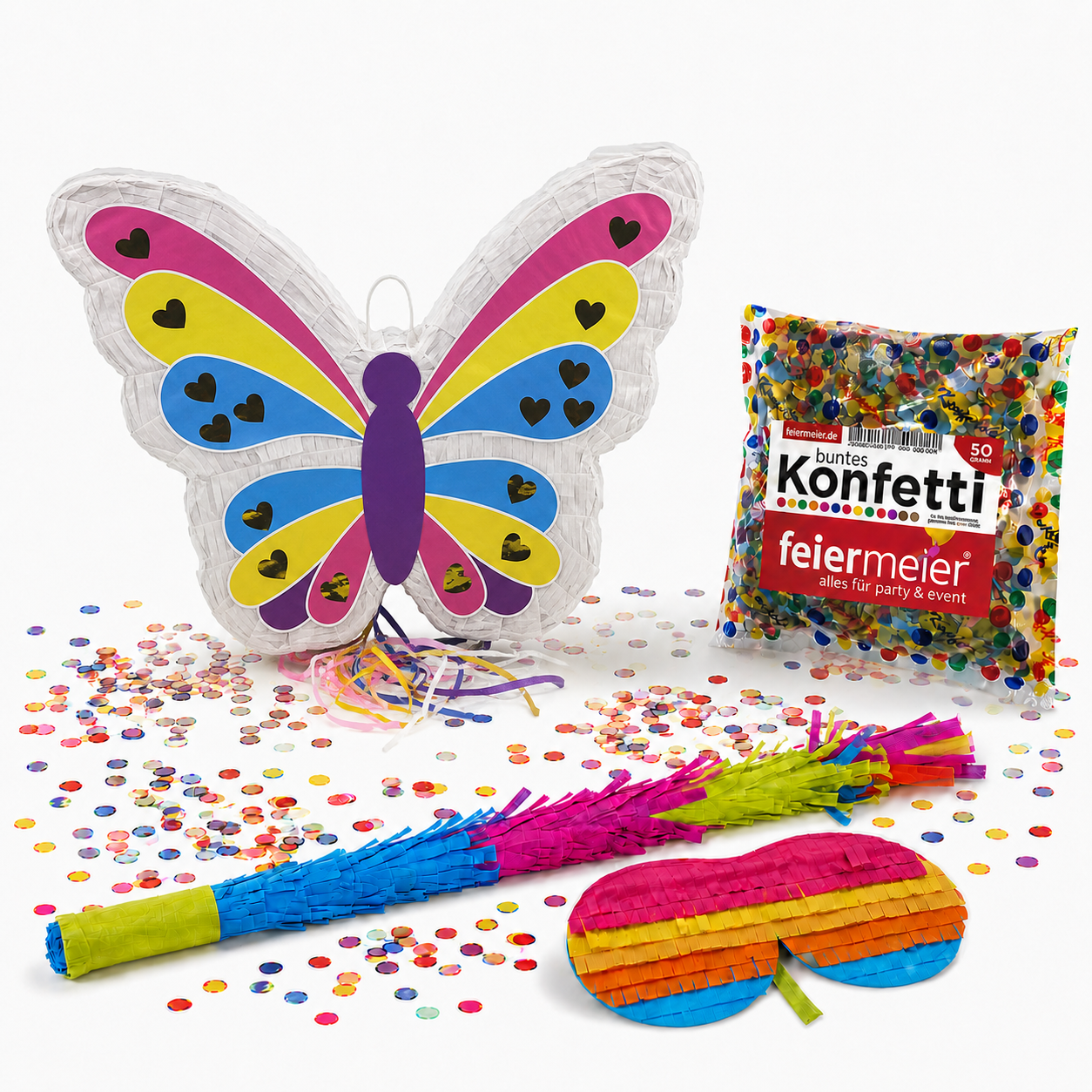 das-kost-mland-pinata-set-4-tlg-mit-stock-und-maske image 8