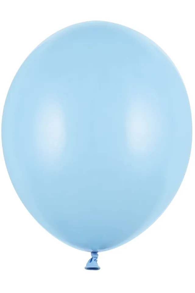 das-kost-mland-uni-pastell-luftballons-50-st-ck-baby-blau-30cm image 1