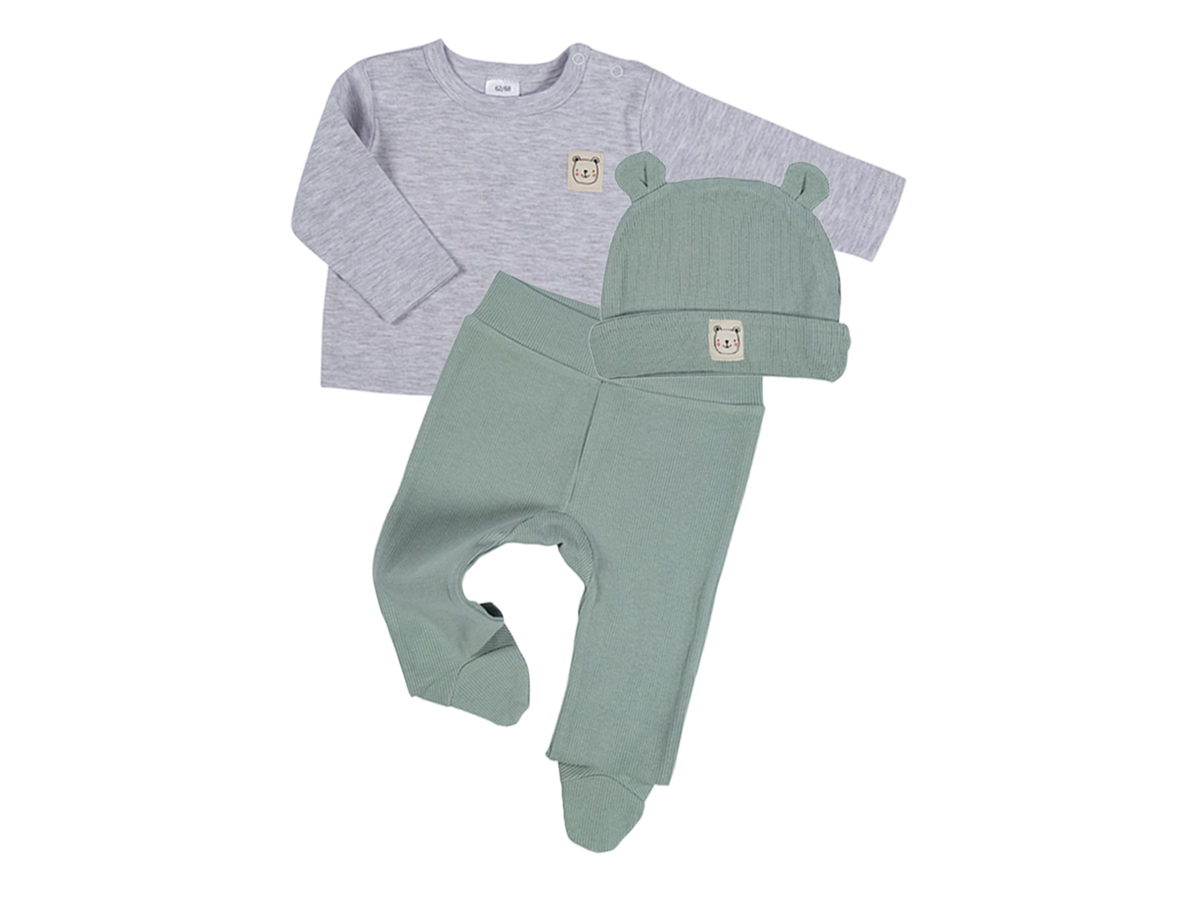 clinotest-nachwuchs-babykleidung-set-3tlg-rosa-baumwolle image 7