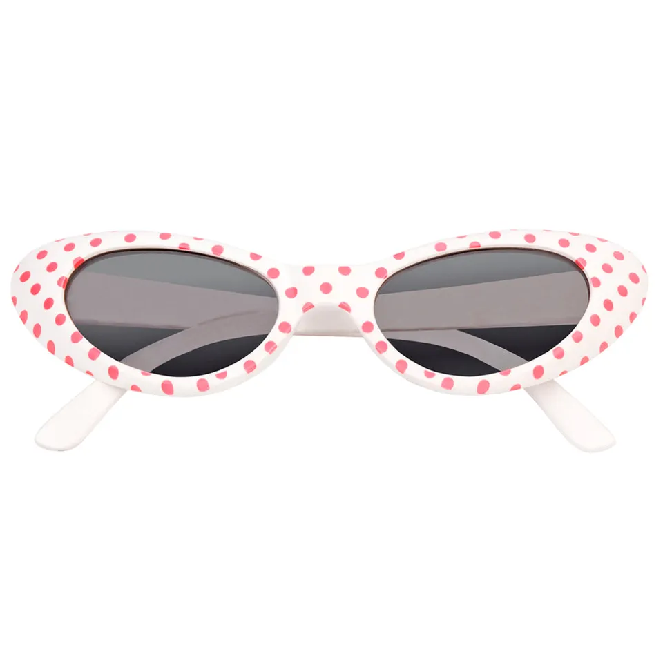 das-kost-mland-sandy-cat-eye-brille-wei-rosa-punkte image 1