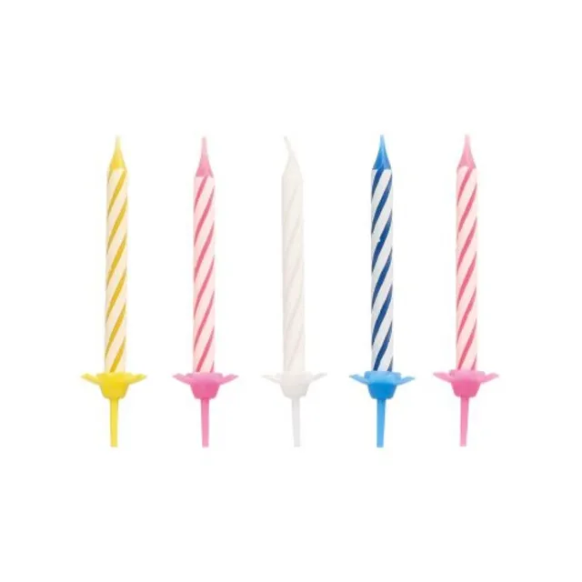das-kost-mland-dekorationen-geburtstagskerzen-bunt-24-st-ck-6-cm image 1