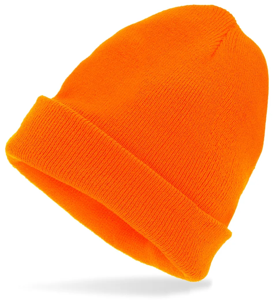 das-kost-mland-accessoires-80er-beanie-m-tze-neon-orange image 1