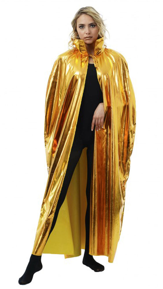 das-kost-mland-herren-metallic-glitzer-umhang-silber-130-cm image 6