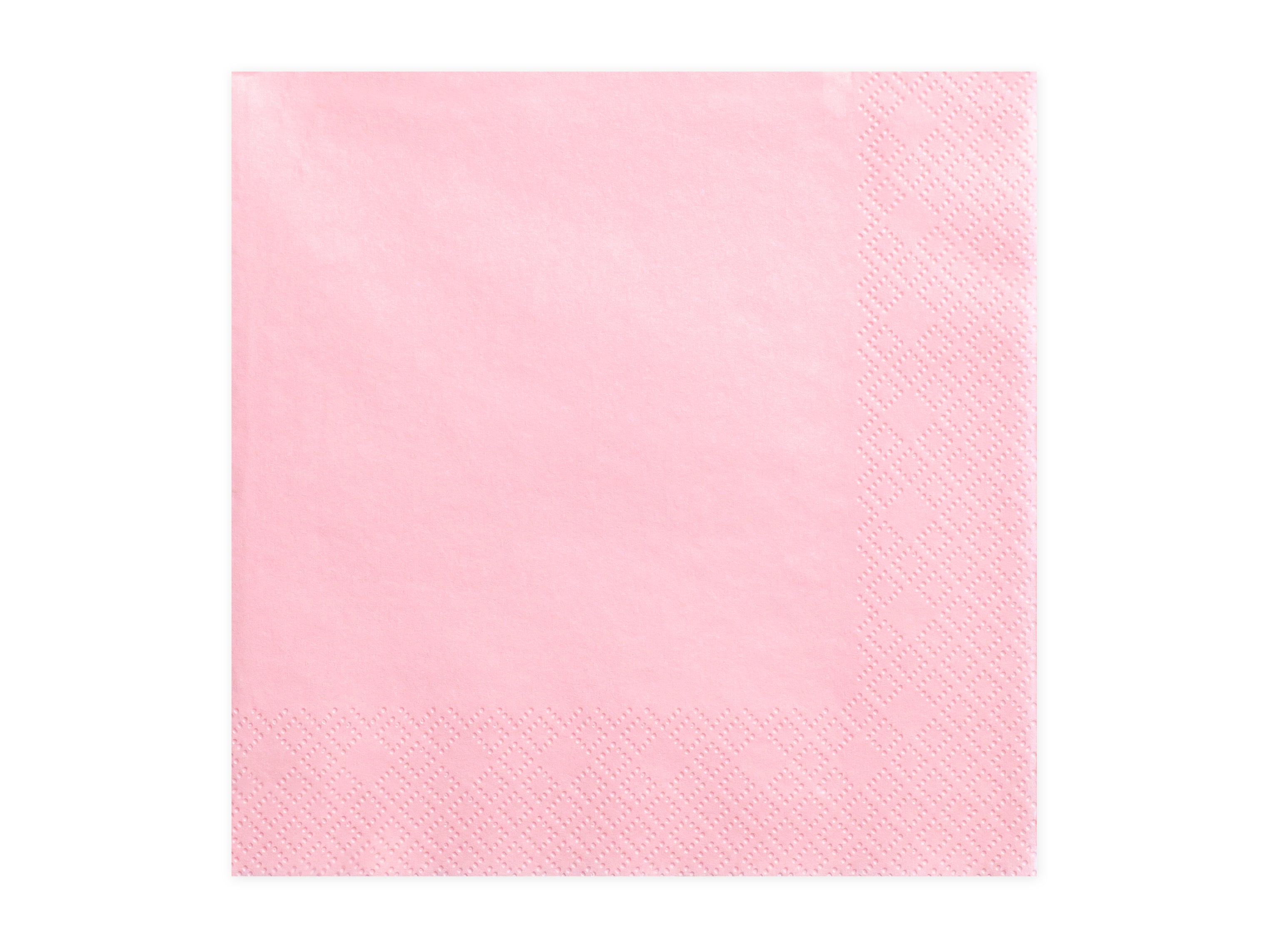 das-kost-mland-servietten-uni-20-stk-33x33-cm-rosa image 1
