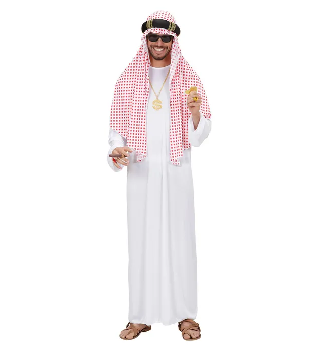 das-kost-mland-herren-kost-m-arabischer-scheich-m-l-tunika image 1