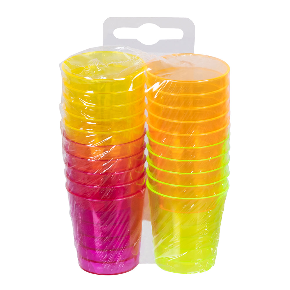 das-kost-mland-deko-schnapsgl-ser-neon-kunststoff-20-st-ck image 2