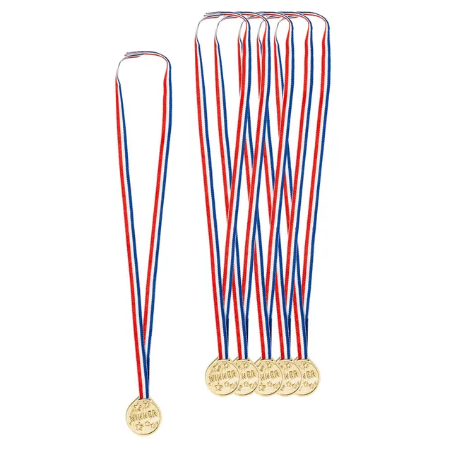 das-kost-mland-winner-gold-medaillen-6stk-mit-band-siegerorden image 1